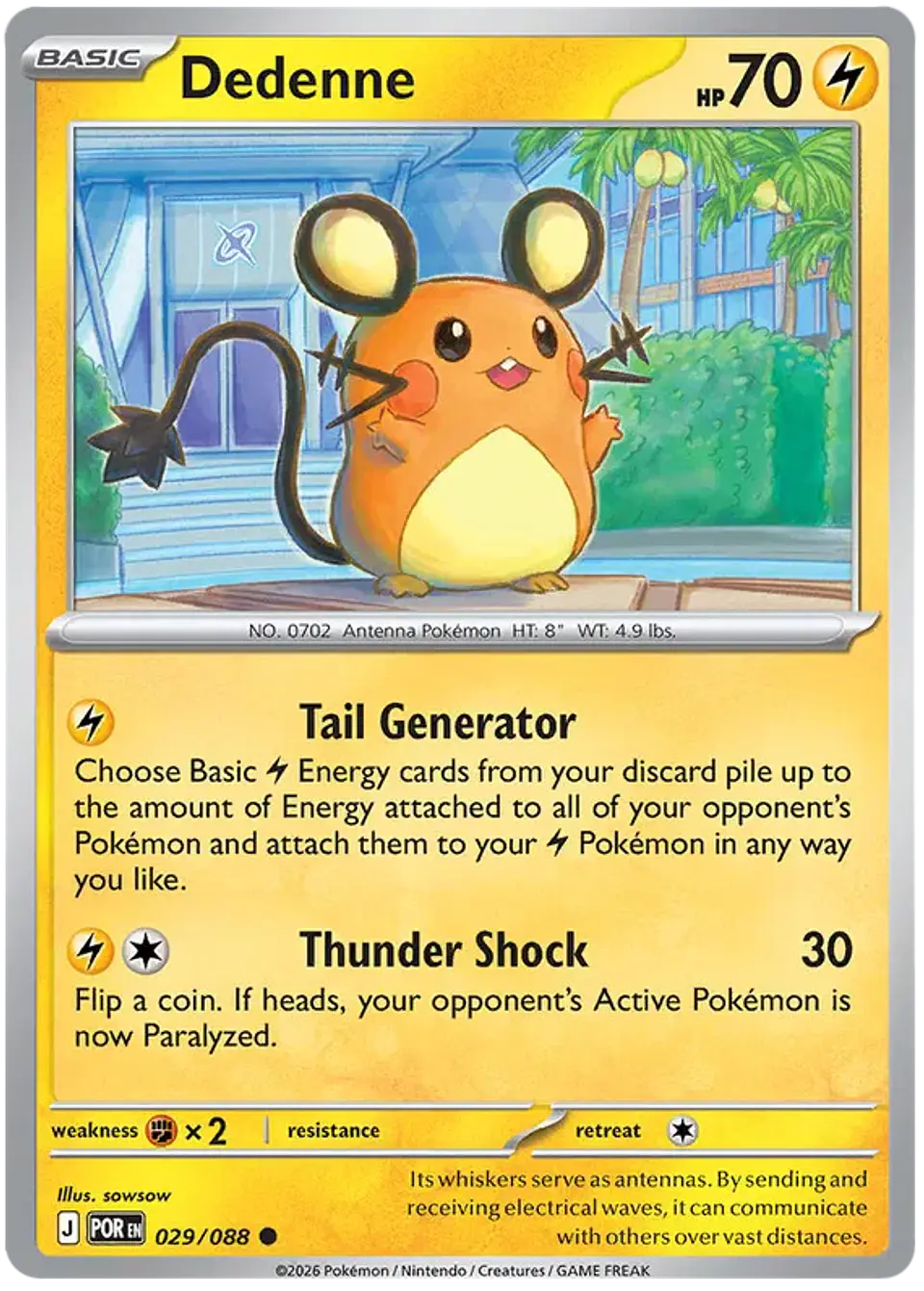 Dedenne - Perfect order - Orden perfecta  1