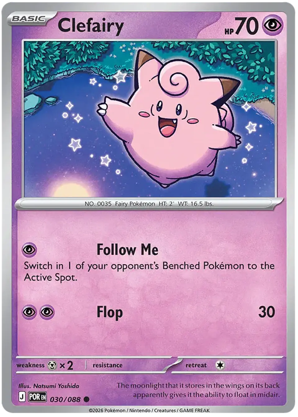 Clefairy - Perfect order - Orden perfecta  1