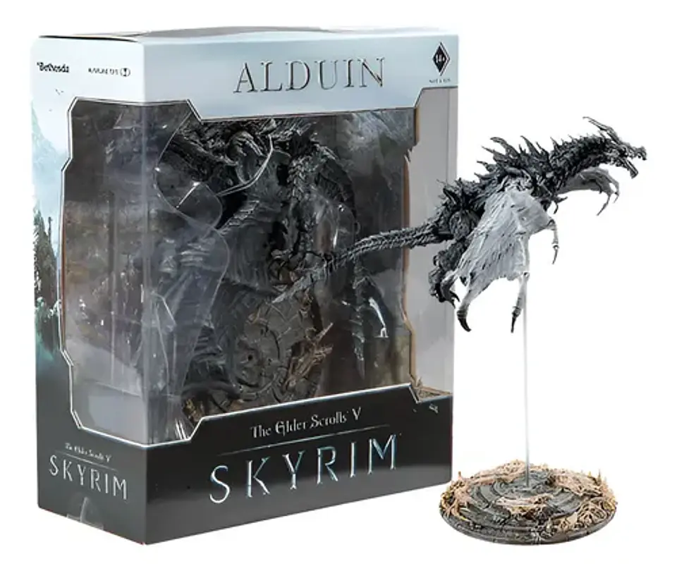 Alduin - Dragon - Skyrim -the Elder Scrolls  1