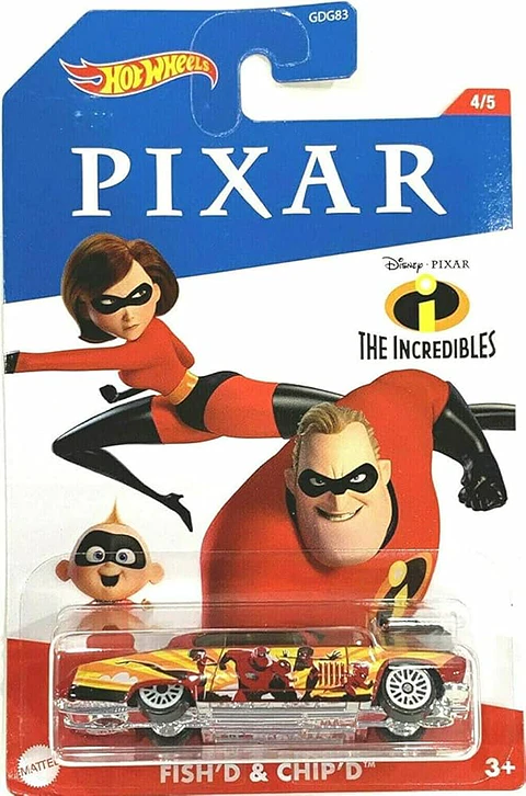 HOT WHEELS fish´d chip´d  gdg83 - The incredibles