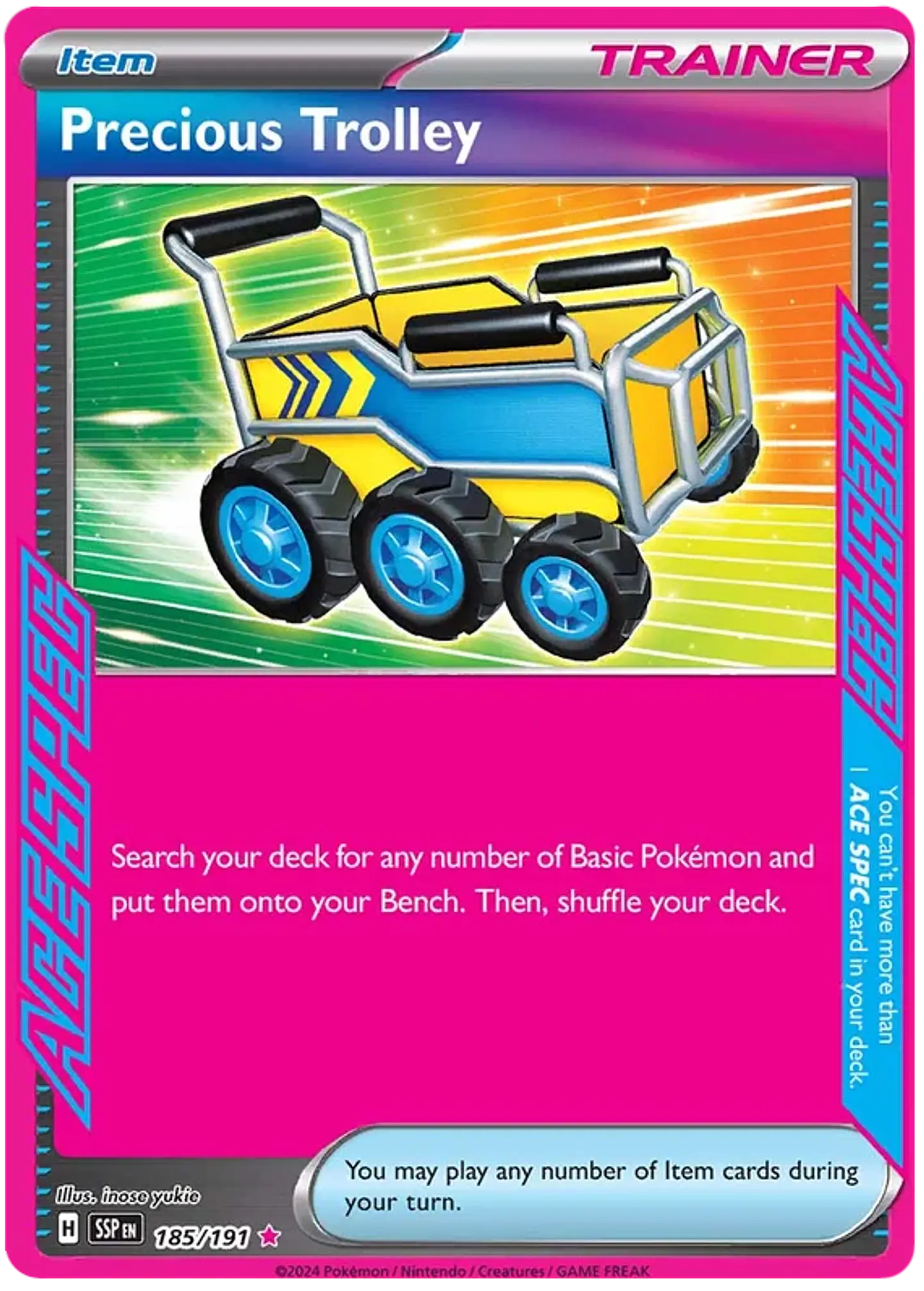 Precious Trolley - Surging sparks (ST) 1
