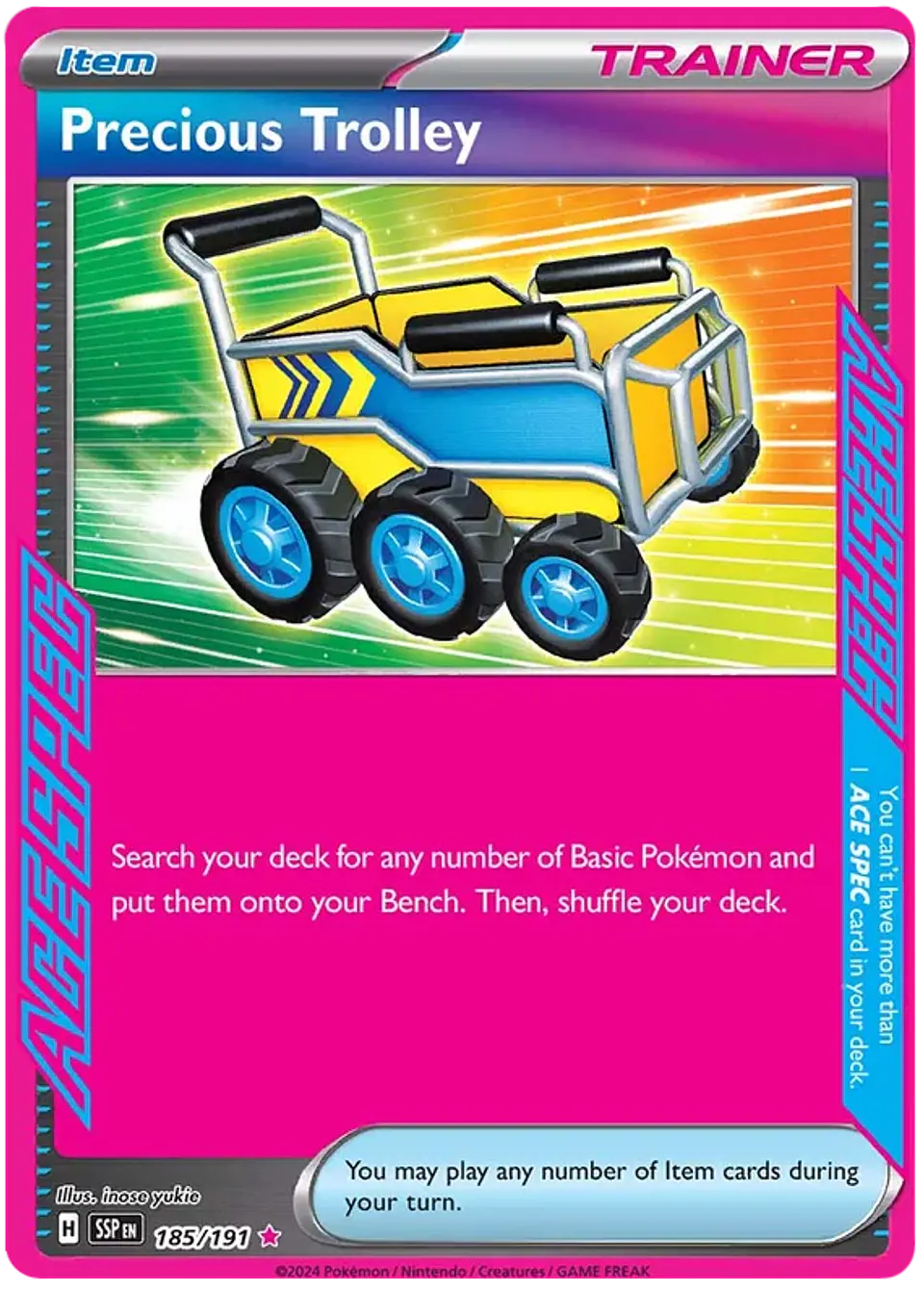 Precious Trolley - Surging sparks (ST) 1