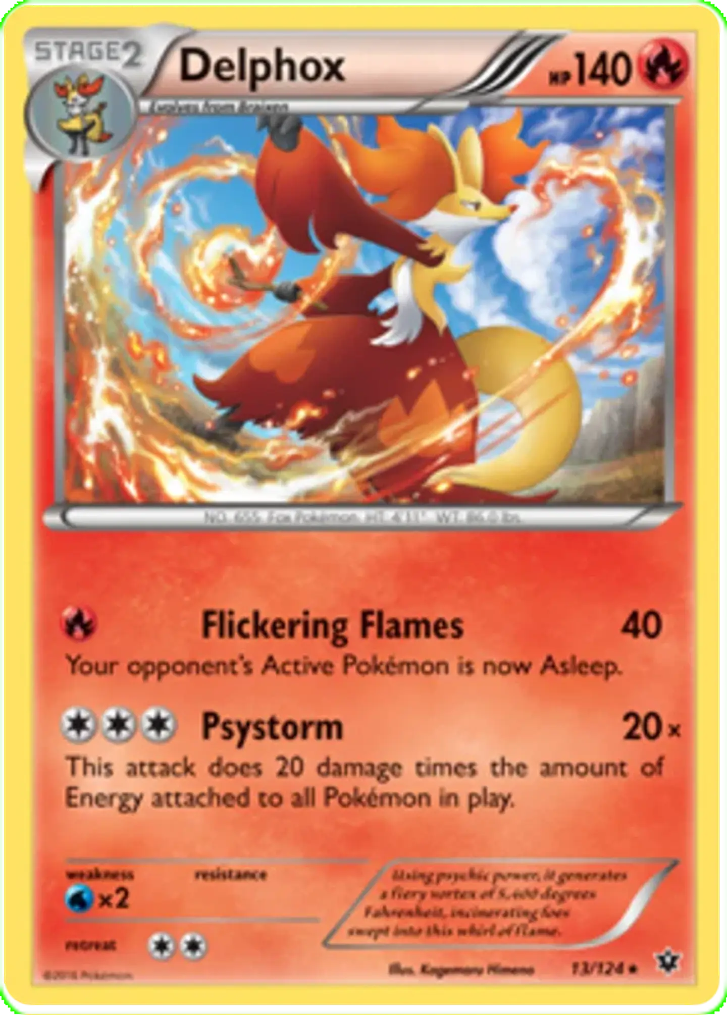 Delphox - Fates Collide (ST) 1
