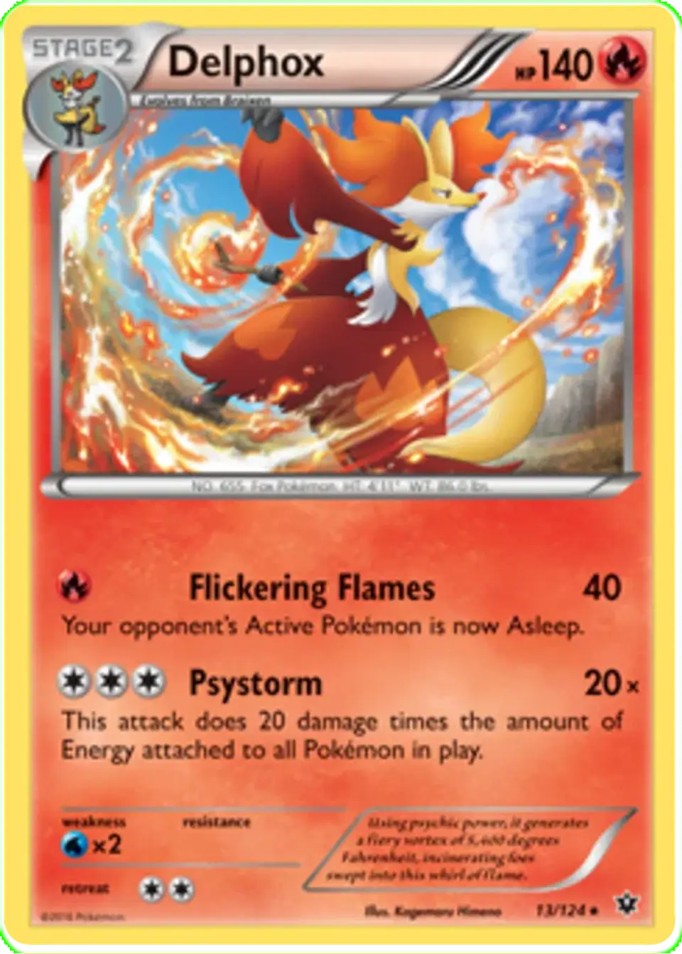 Delphox - Fates Collide (ST) 1