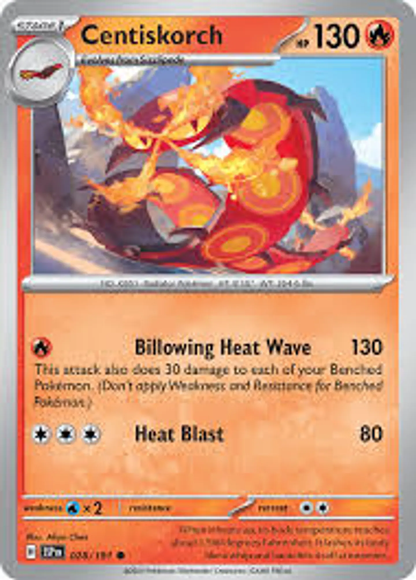 Centiskorch - Surging Sparks - Chispas Fulgurantes (SSP) 1
