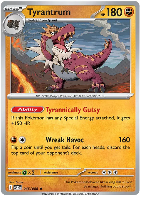 Tyrantrum - Perfect order - Orden perfecta