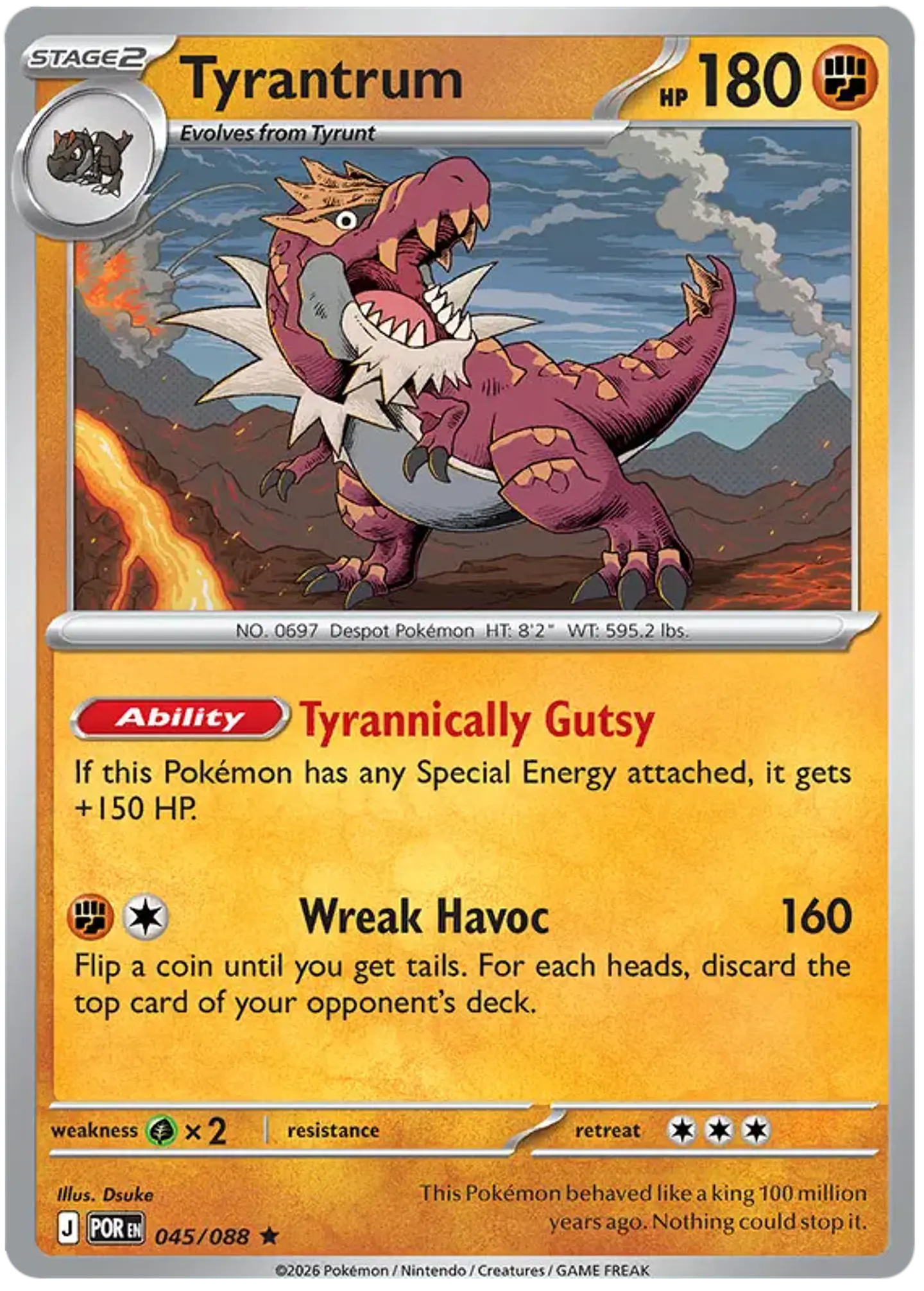 Tyrantrum - Perfect order - Orden perfecta 1