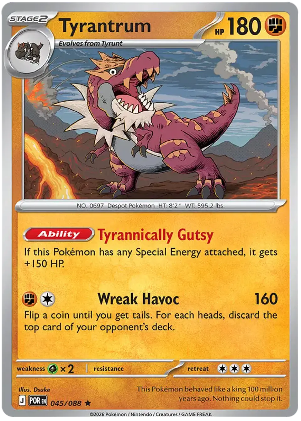 Tyrantrum - Perfect order - Orden perfecta 1