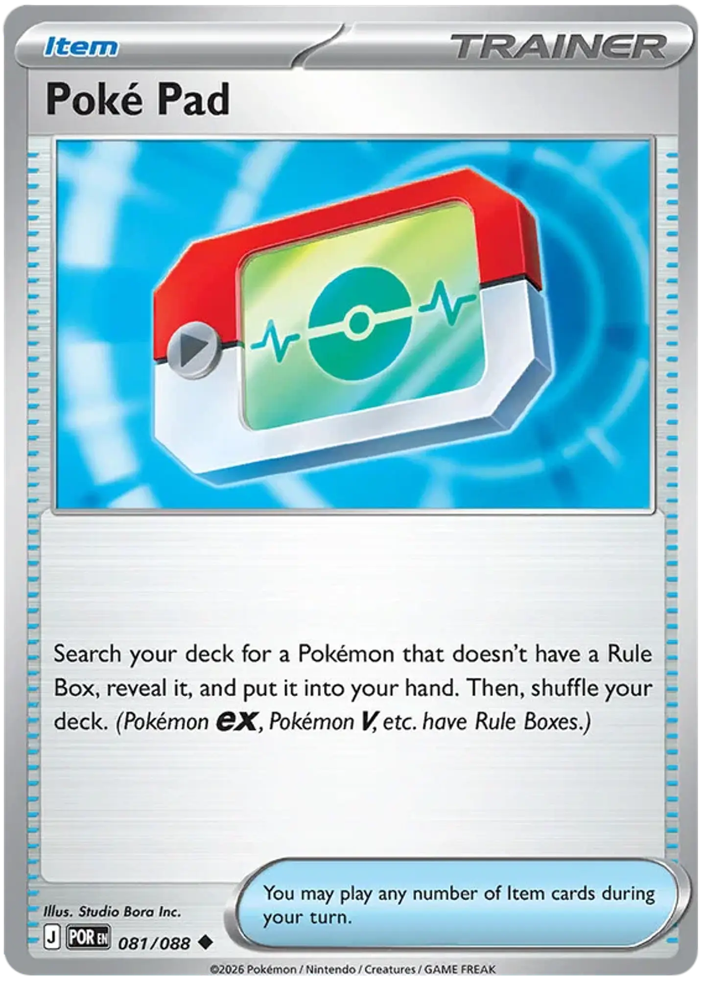 Poké pad -  Perfect order - Orden perfecta  1