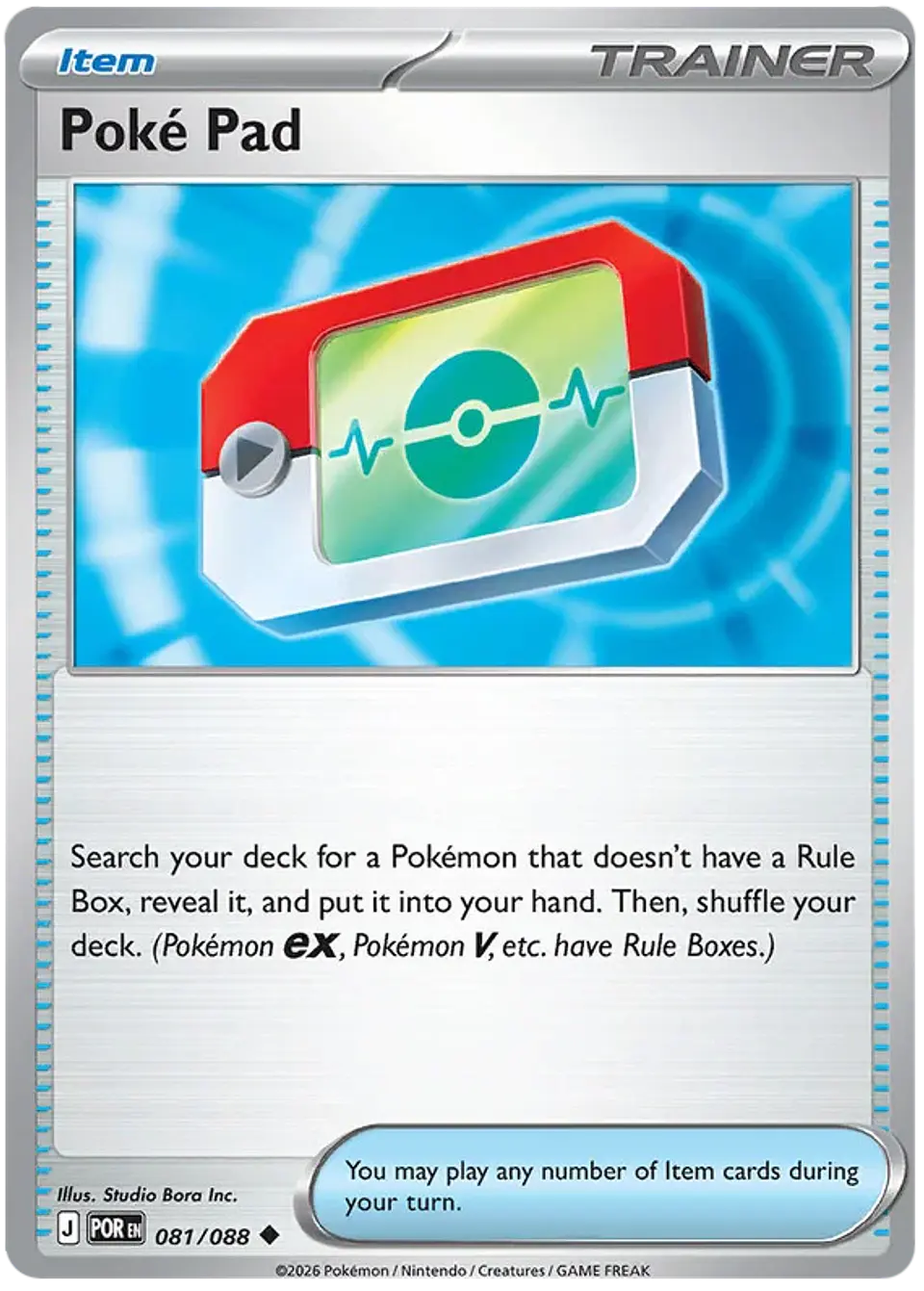 Poké pad -  Perfect order - Orden perfecta  1