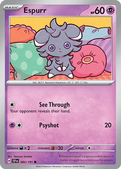 Espurr - Surging Sparks - Chispas Fulgurantes (SSP)