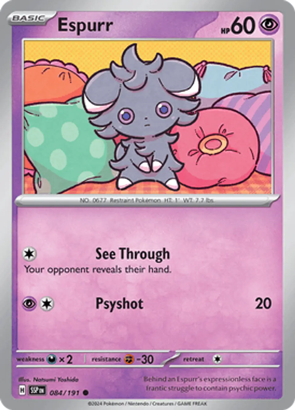 Espurr - Surging Sparks - Chispas Fulgurantes (SSP) 1