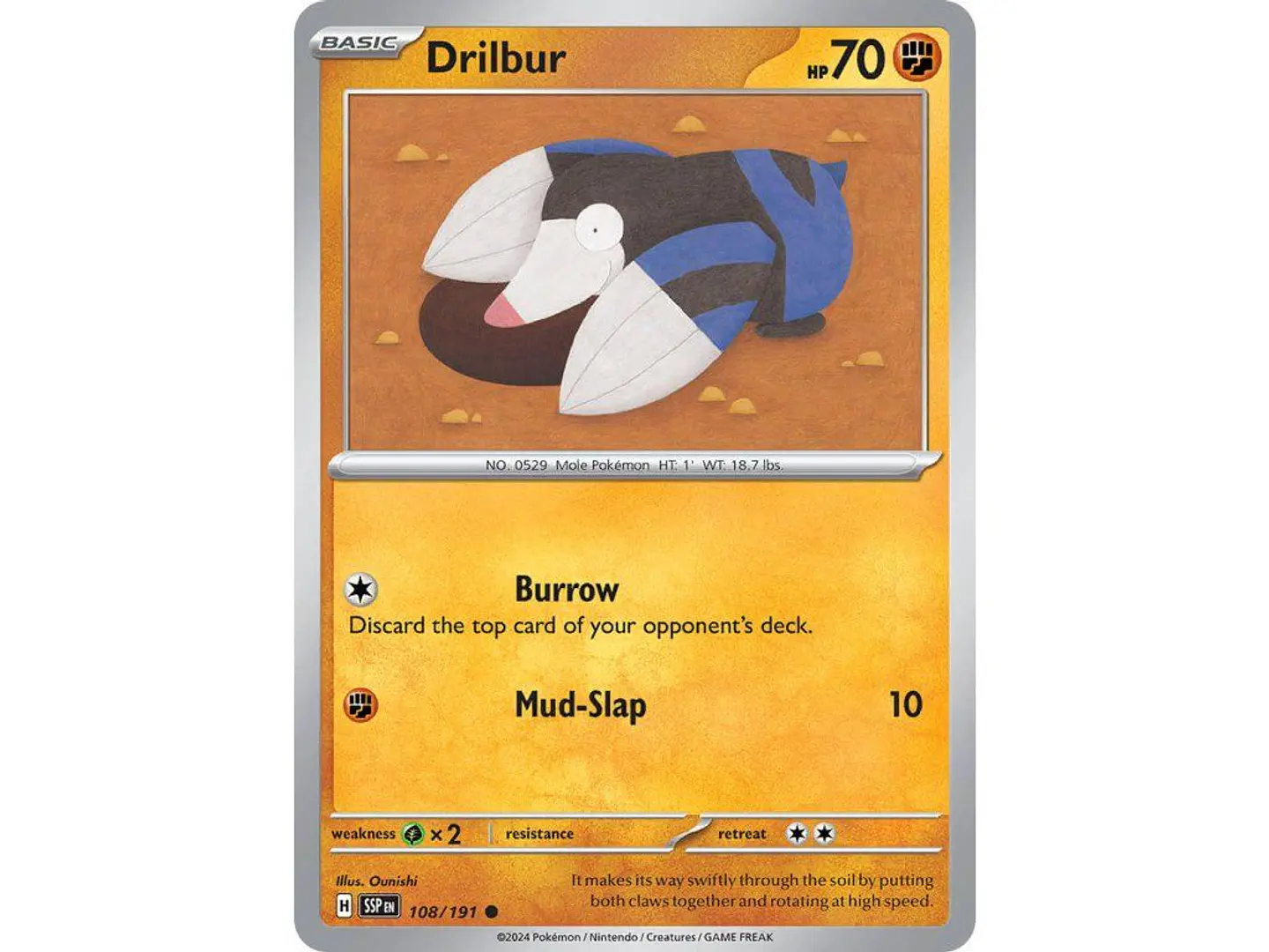 Drilbur - Surging Sparks - Chispas Fulgurantes (SSP) 1