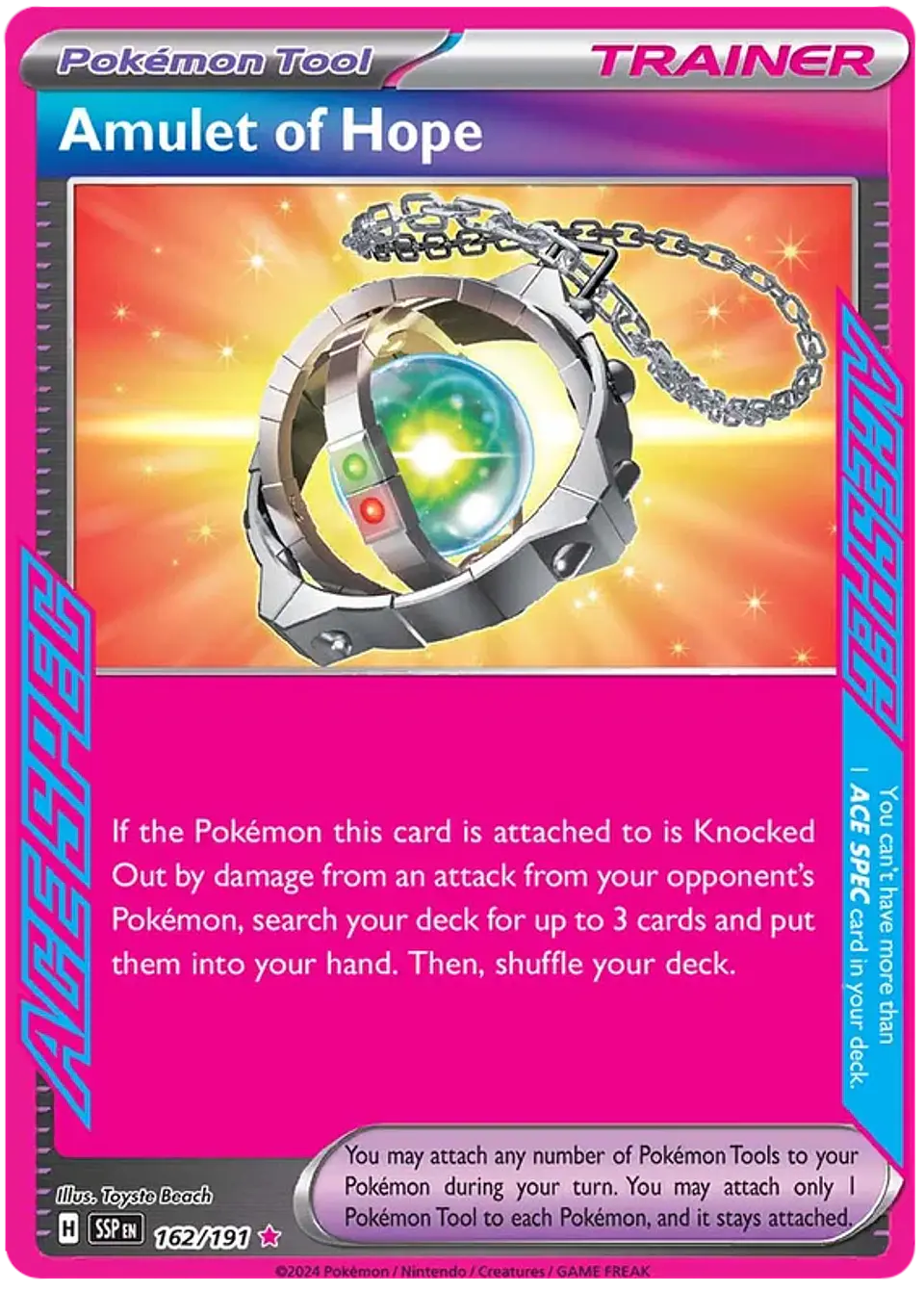 Amulet of Hope - Surging Sparks - Chispas Fulgurantes (ST) 1