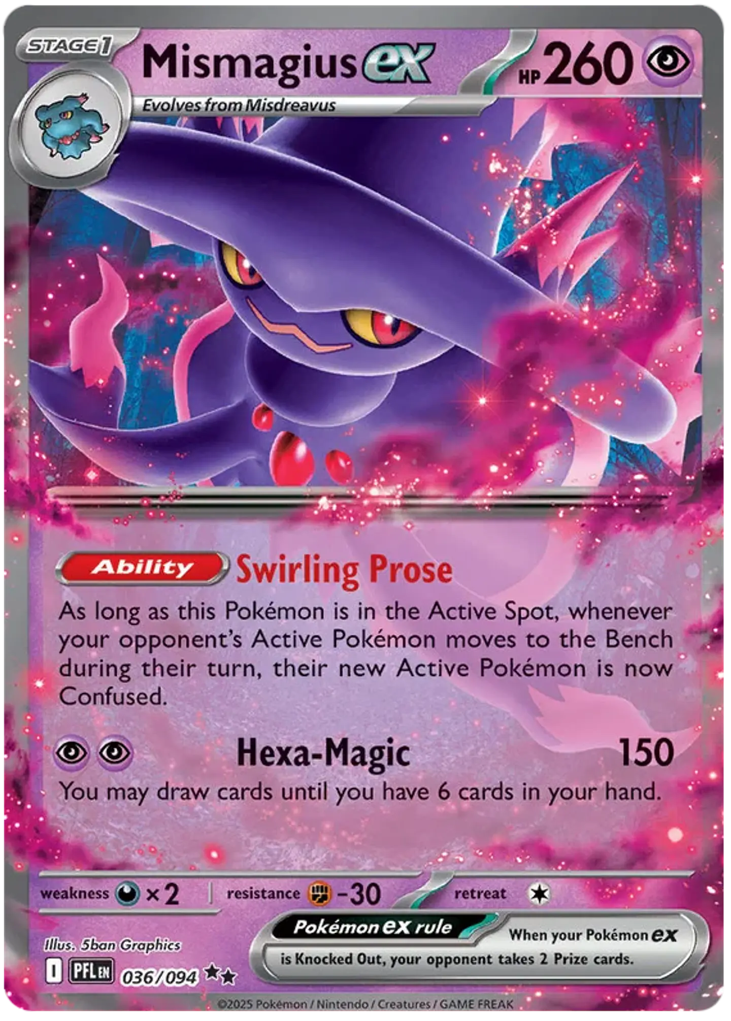 Mismagius ex - Phantasmal flames - Llamas fantasmales (ST) 1