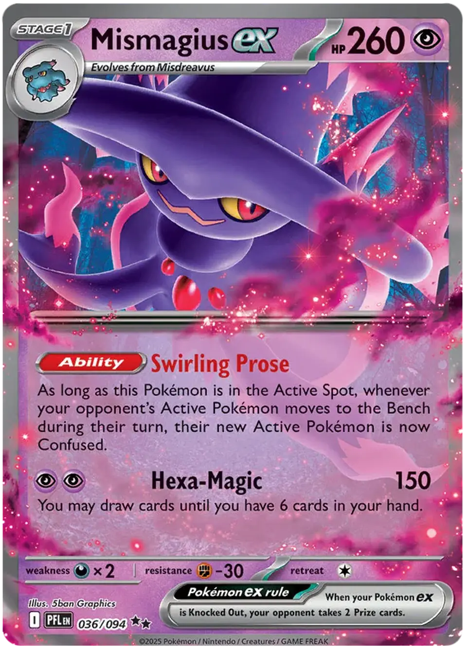 Mismagius ex - Phantasmal flames - Llamas fantasmales (ST) 1
