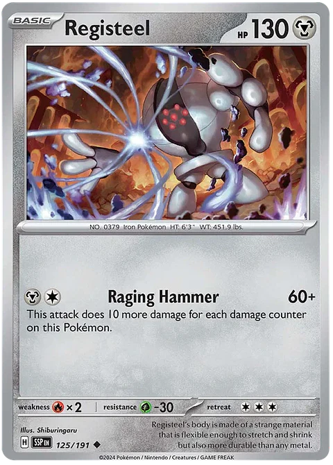 Registeel - Surging Sparks - Chispas Fulgurantes (SSP)