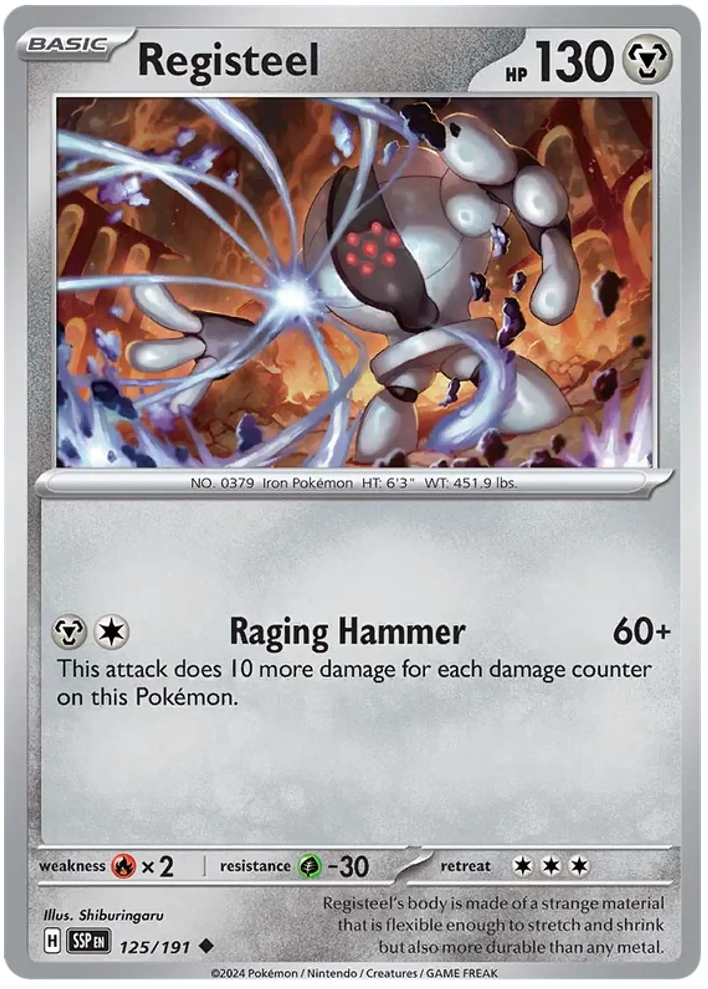 Registeel - Surging Sparks - Chispas Fulgurantes (SSP) 1