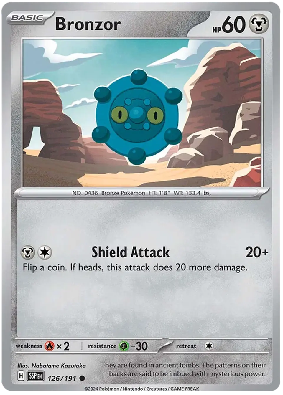 Bronzor - Surging Sparks - Chispas Fulgurantes (SSP) 1