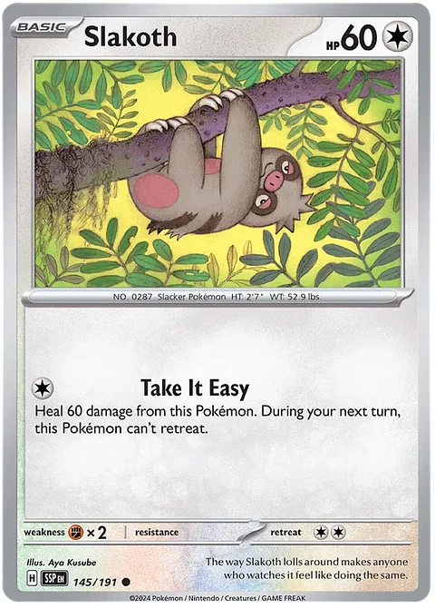 Slakoth - Surging Sparks - Chispas Fulgurantes (SSP)