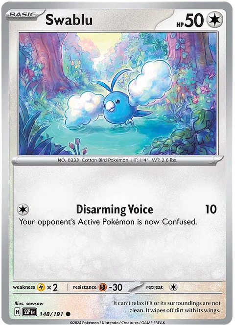 Swablu - Surging Sparks - Chispas Fulgurantes (SSP)