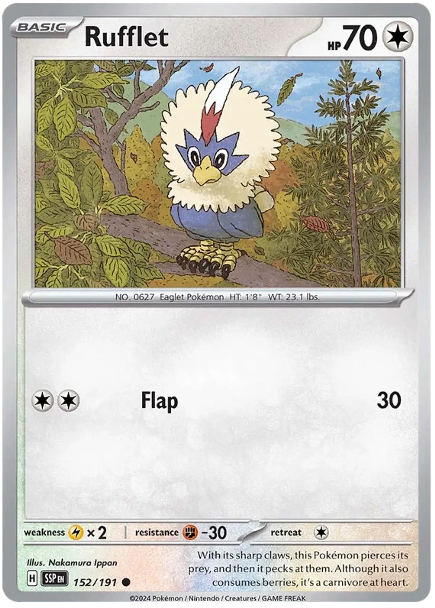 Rufflet- Surging Sparks - Chispas Fulgurantes (SSP) 1