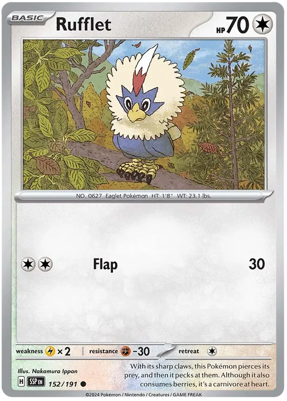Rufflet- Surging Sparks - Chispas Fulgurantes (SSP) 1