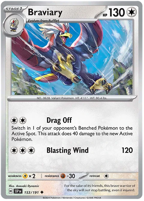 Braviary - Surging Sparks - Chispas Fulgurantes (SSP)