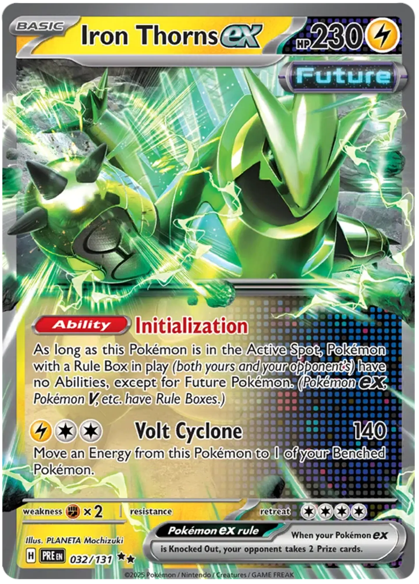 Iron Thorns Ex - Prismatic evolution - Evoluciones prismaticas  1