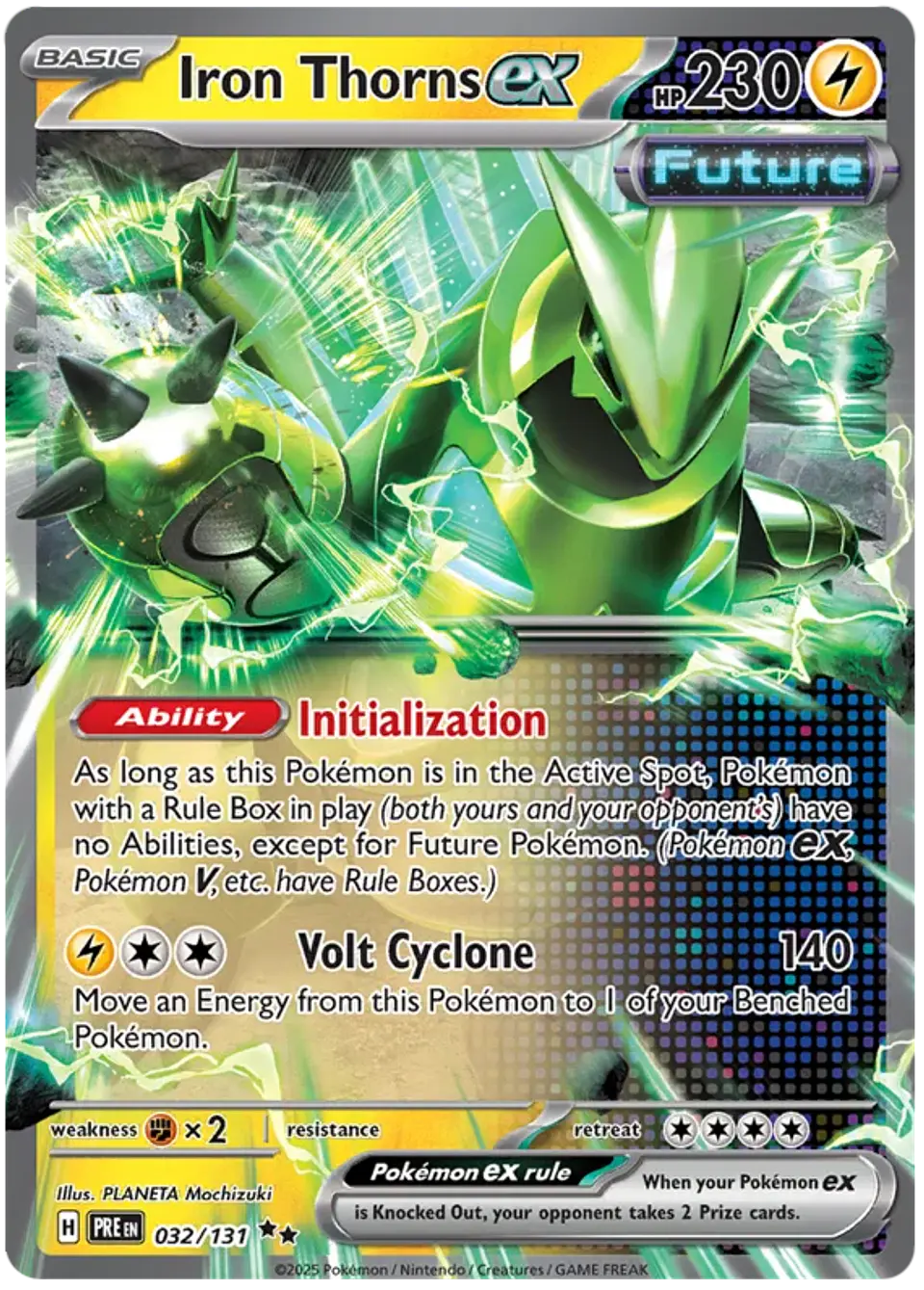 Iron Thorns Ex - Prismatic evolution - Evoluciones prismaticas  1