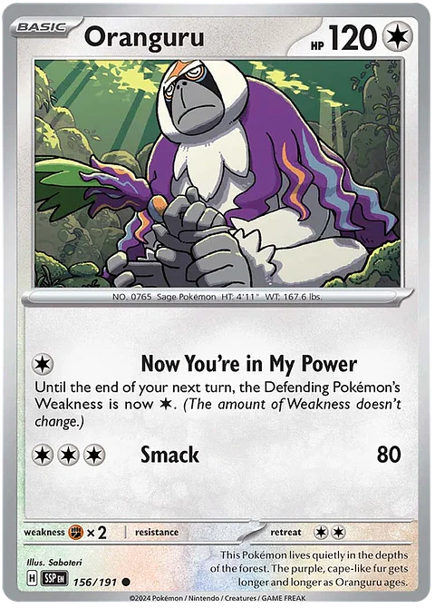Oranguru - Surging Sparks - Chispas Fulgurantes (SSP)