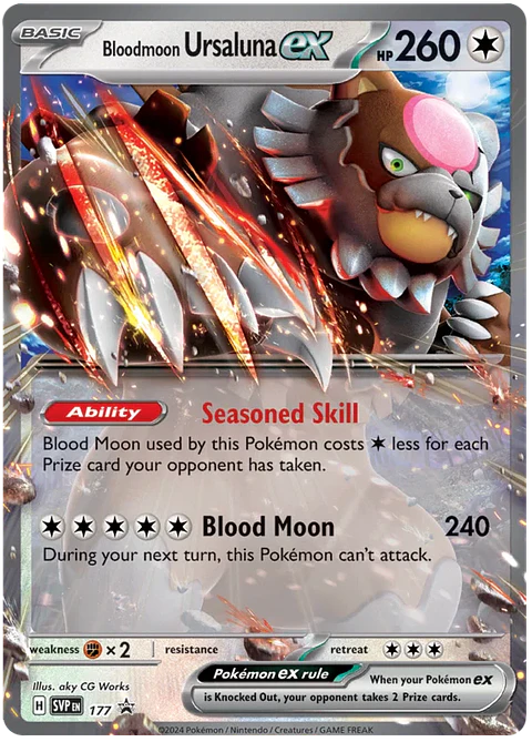Ursaluna EX - Scarlet & Violet Promos (ST)