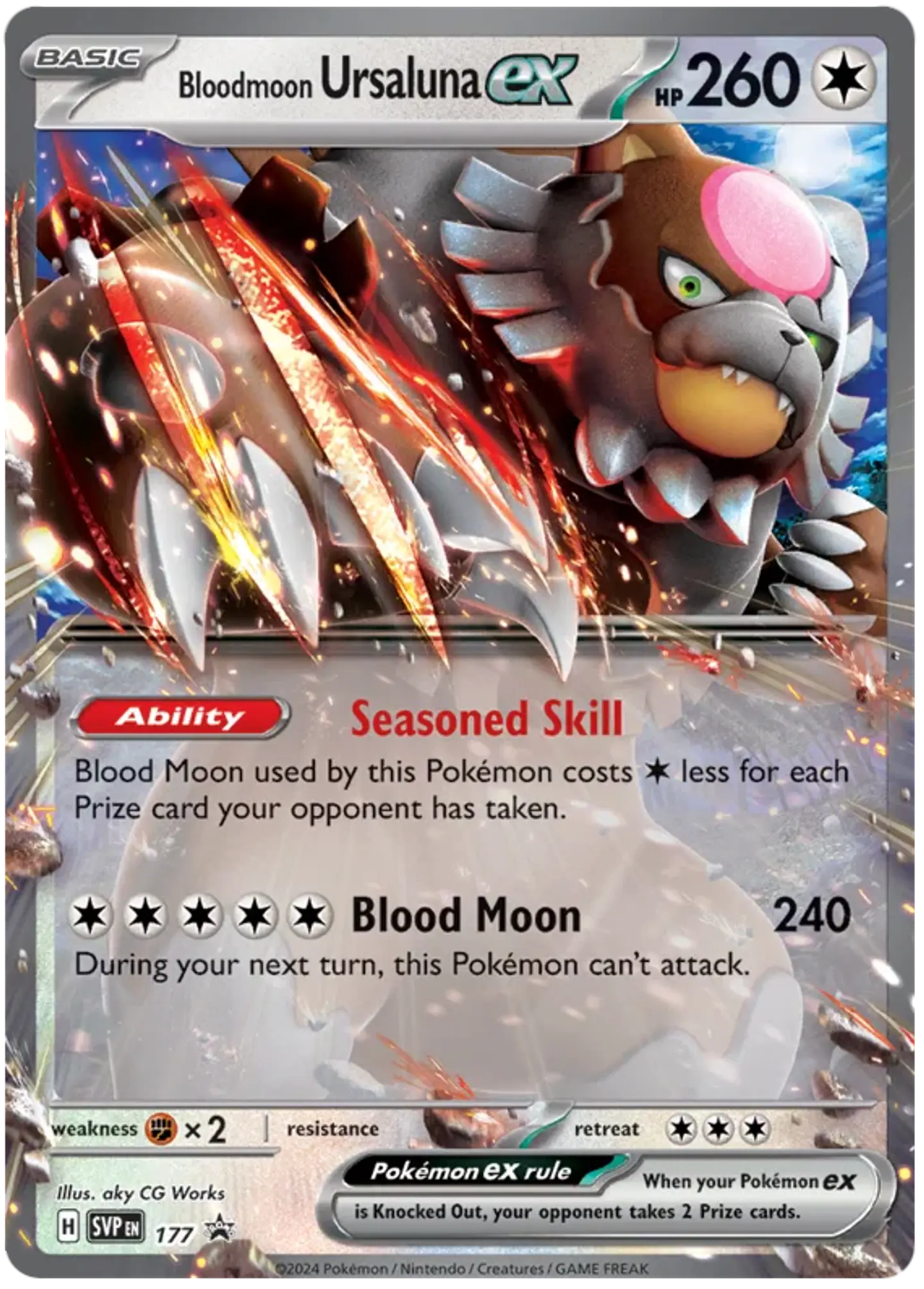 Ursaluna EX - Scarlet & Violet Promos (ST) 1