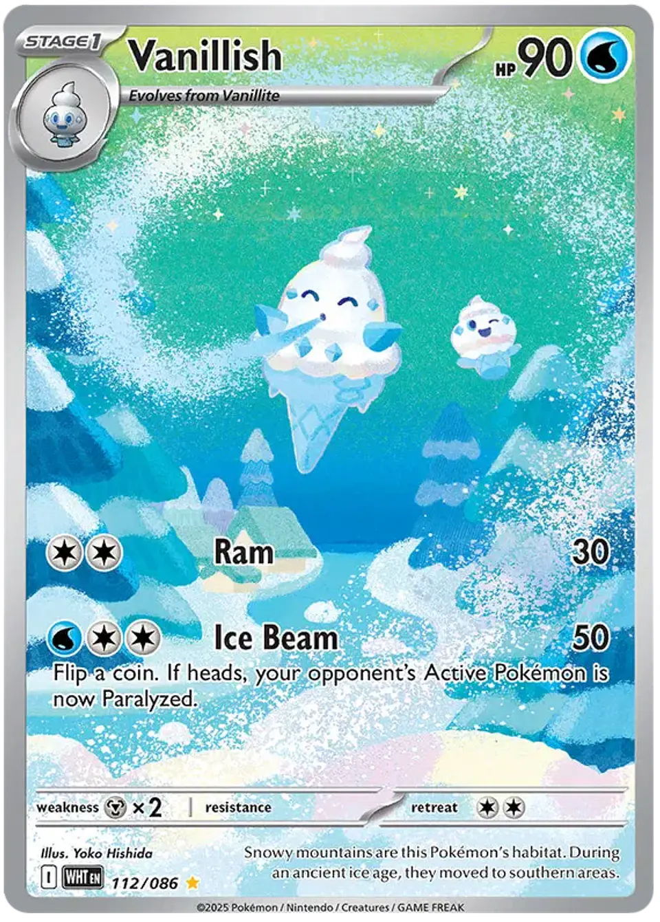 Vanillish - White Flare - Llama blanca 1
