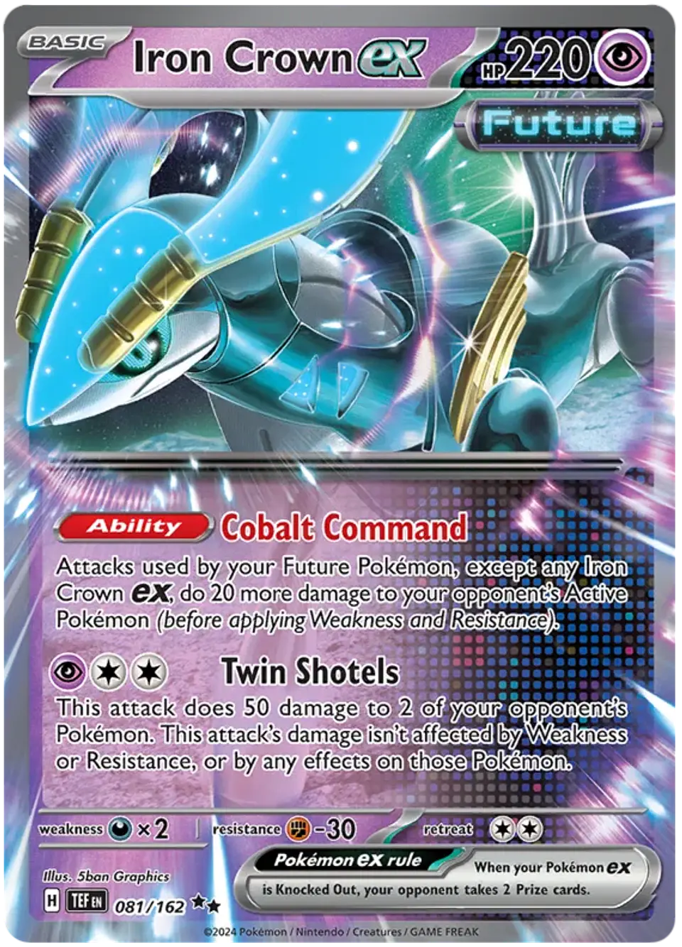 Iron Crown Ex - Temporal Forces - Fuerzas temporales  1