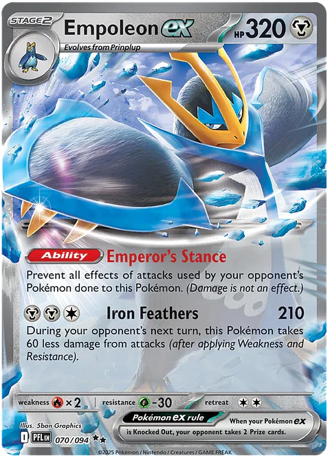 Empoleon Ex - Phantasmal Flames - Llamas fantasmales (LEO)