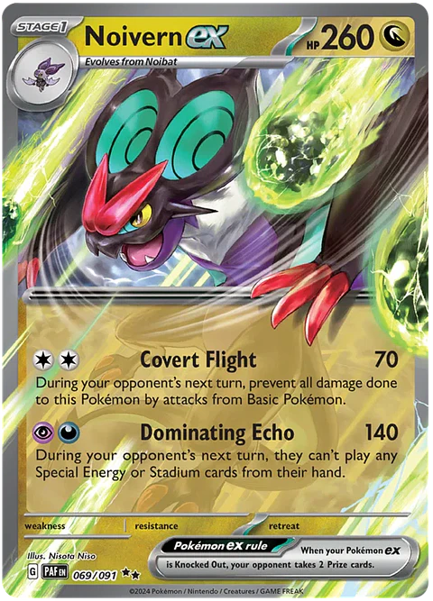 Noivern ex - Paldean fates - Destinos de Paldea