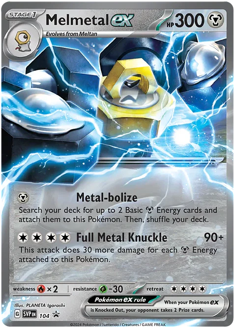 Melmetal Ex - Scarlet and violet promos (HE)