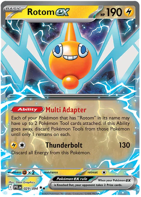 Rotom Ex - Phantasmal flames - Llamas fastasmales (st)