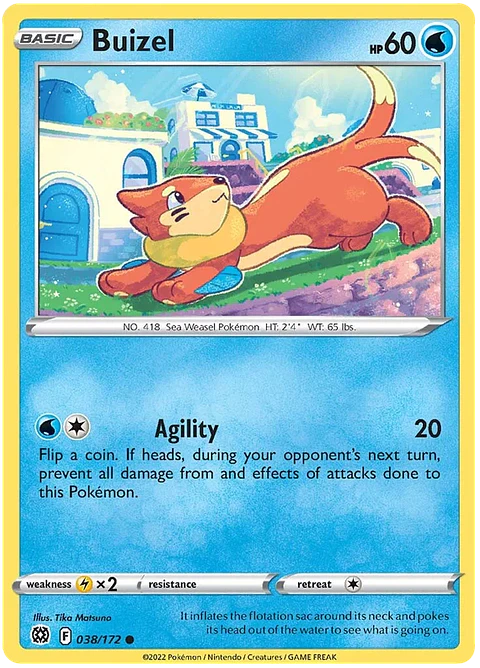 Buizel - Brilliant Stars 
