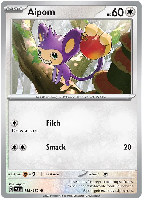 Aipom - Paradox Rift - Brecha Paradojica