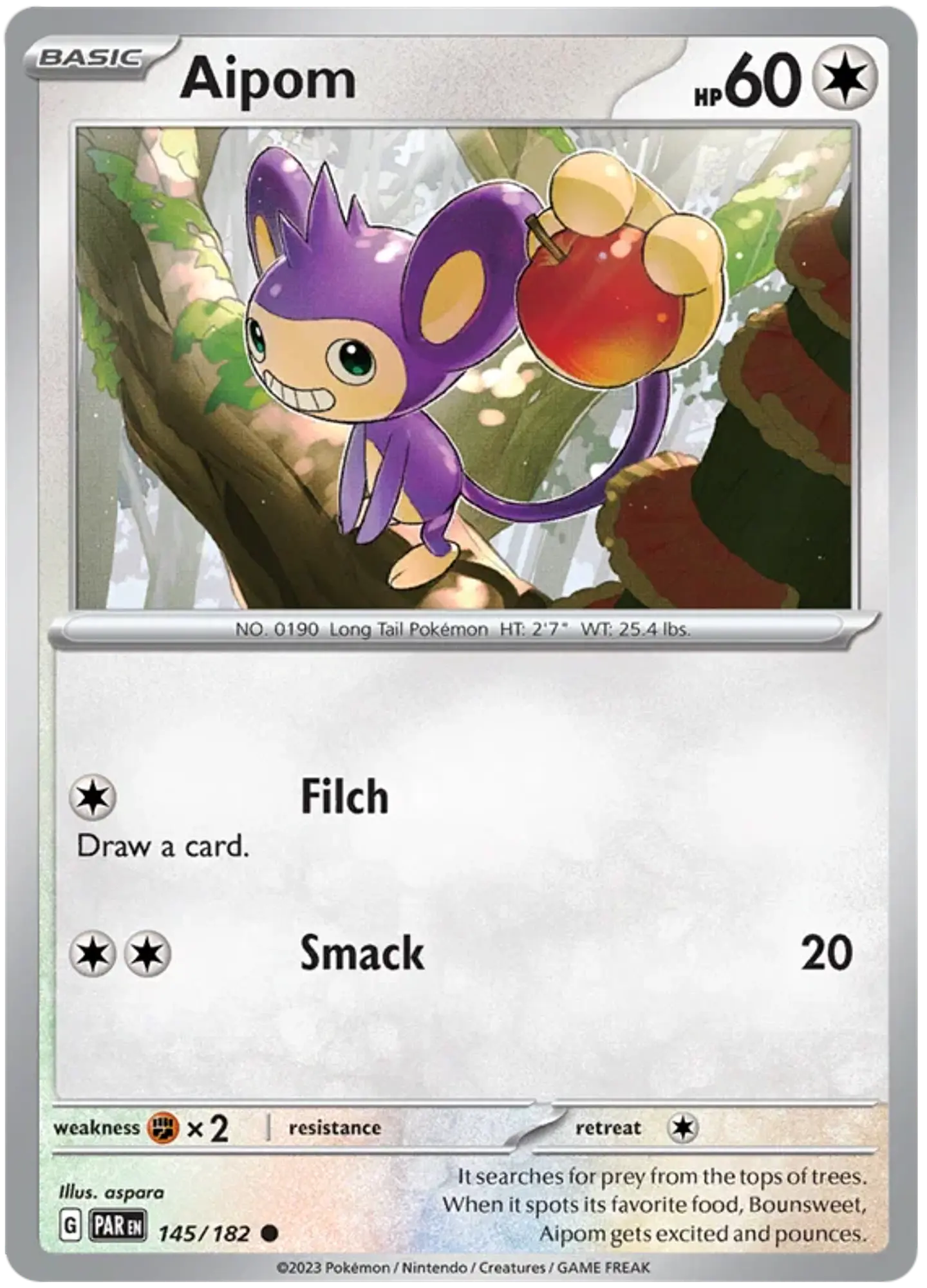 Aipom - Paradox Rift - Brecha Paradojica 1