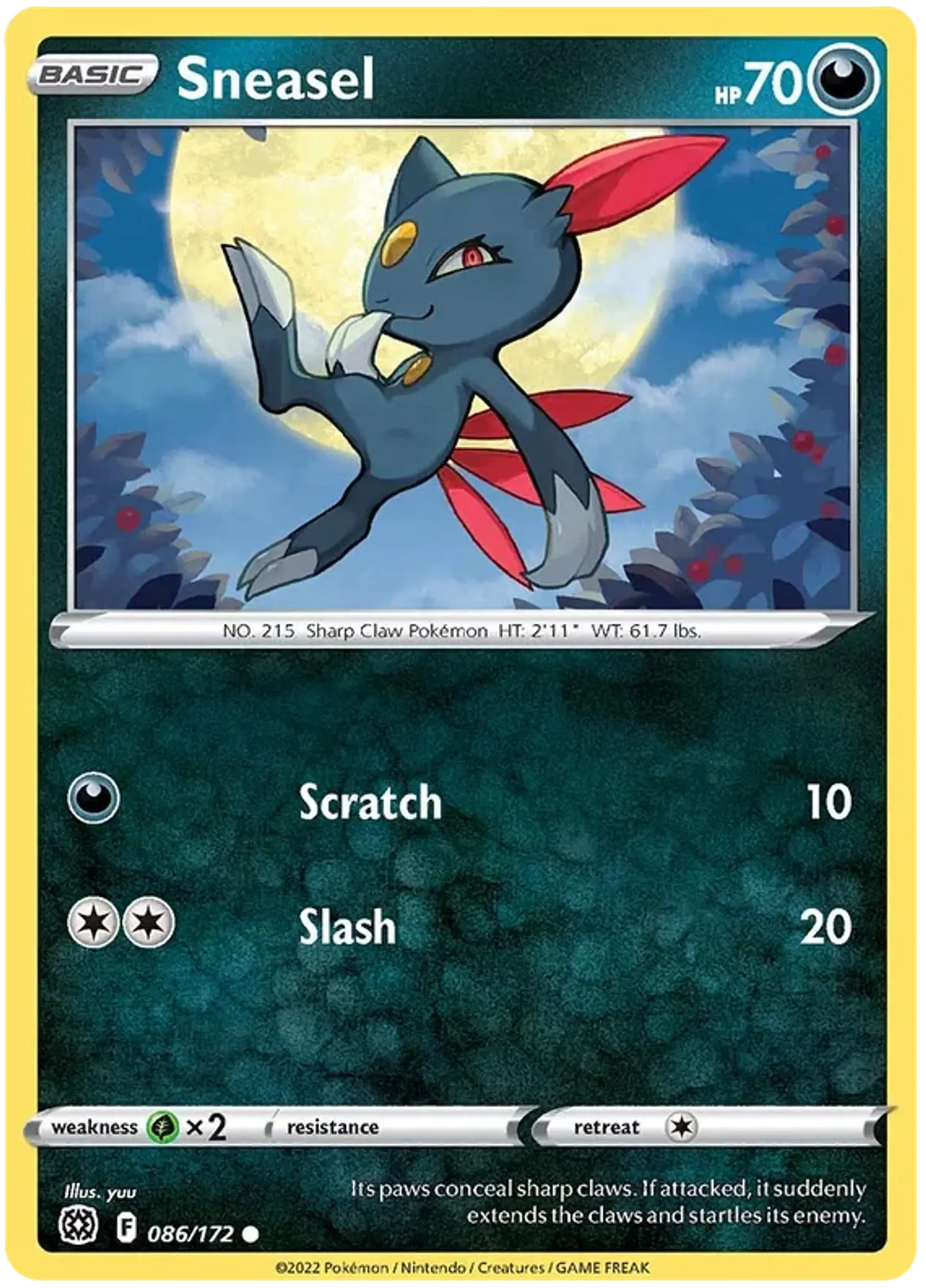 Sneasel - Brilliant Stars 1