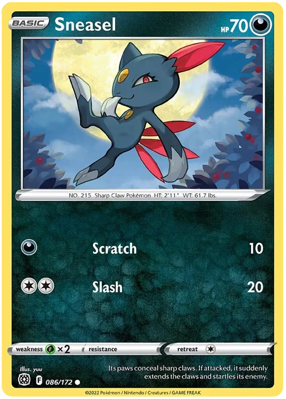 Sneasel - Brilliant Stars 1