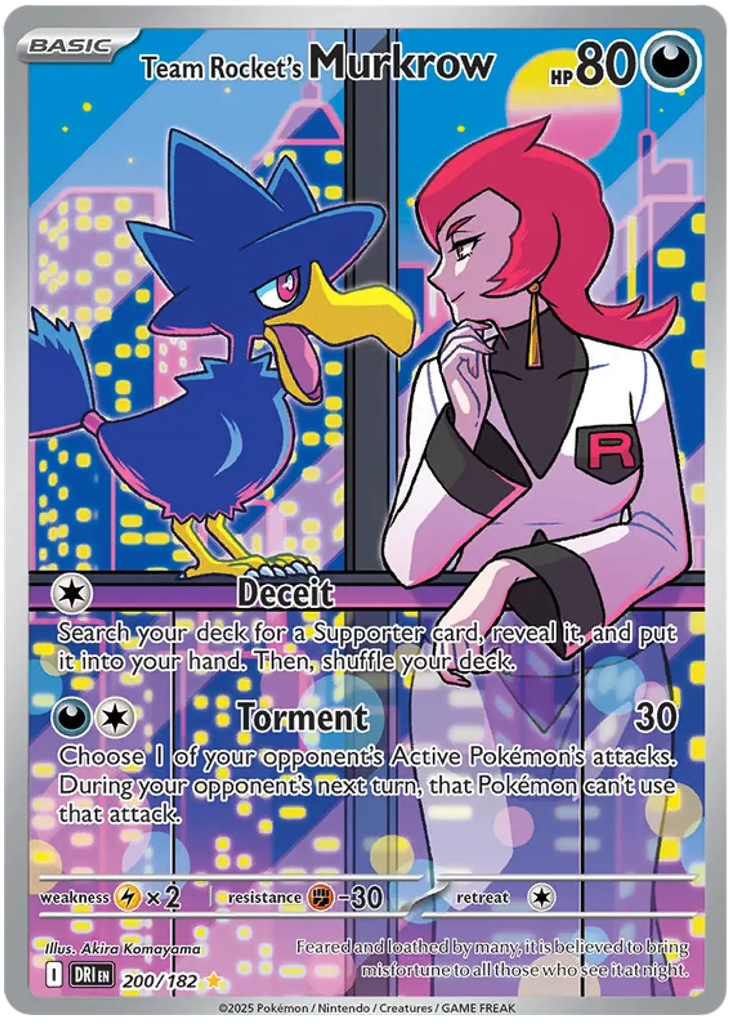 Murkrow - Destined Rivals - Rivales Presdestinados (ST) 1