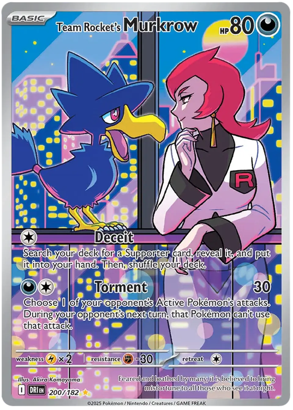 Murkrow - Destined Rivals - Rivales Presdestinados (ST) 1