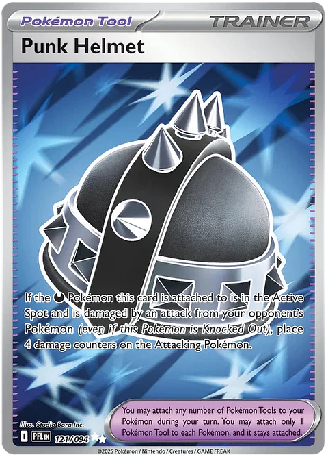 Punk Helmet - Phantasmal Flames - Llamas fantasmales (ST)