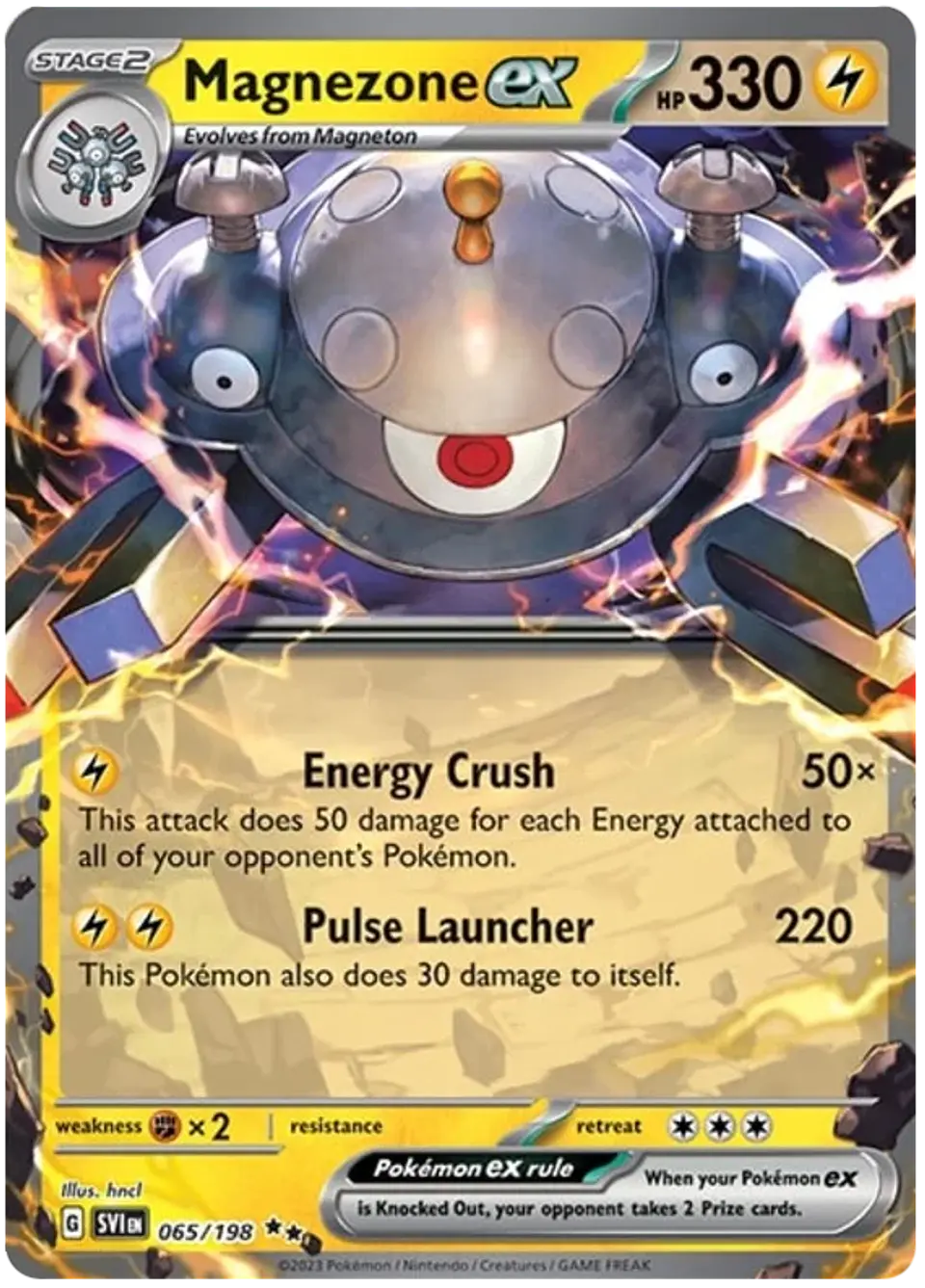 Magnezone ex - Scarlet and Violet - Escarlata y Purpura 1