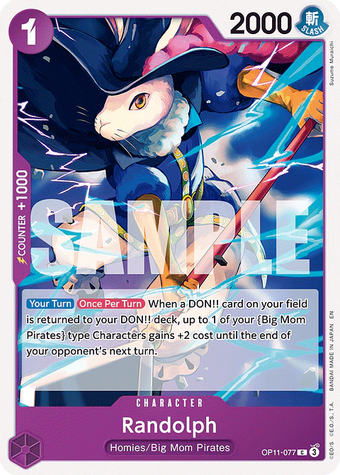 Randolph-OP11-077-One Piece Card Game