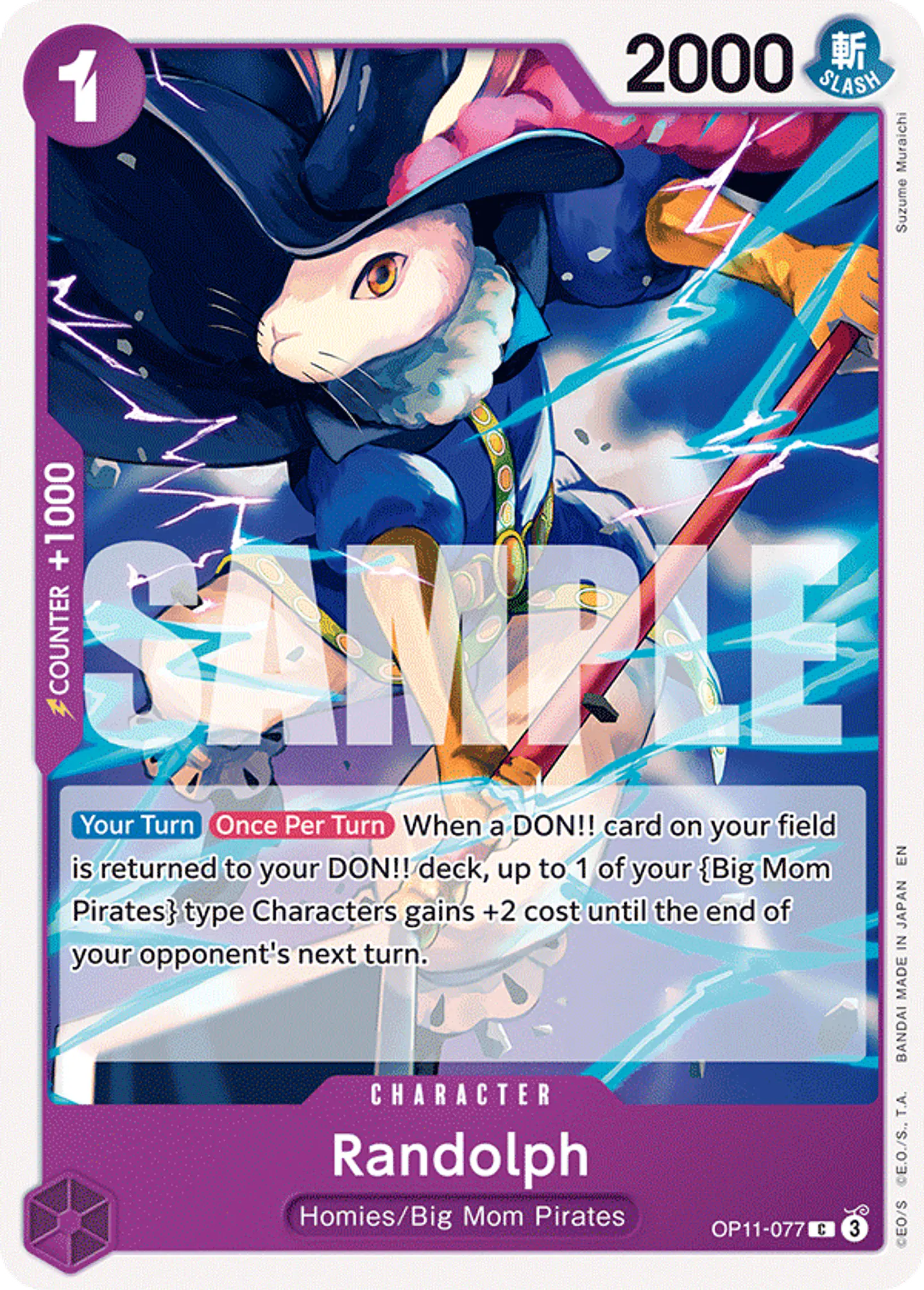 Randolph-OP11-077-One Piece Card Game 1
